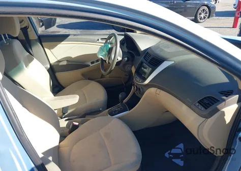 2012 Hyundai Accent Gls z USA, uszkodzony, nr VIN KMHCT4AE6CU216272